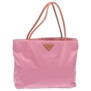 Pre-owned Nylon prada-bags Prada Vintage , Pink , Dames