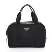 Pre-owned Canvas handbags Prada Vintage , Black , Dames