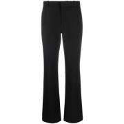 Zwarte Wijde Pijp Casual Broek Proenza Schouler , Black , Dames