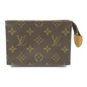 Pre-owned Canvas wallets Louis Vuitton Vintage , Brown , Dames