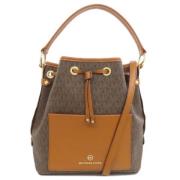 Pre-owned Plastic handbags Michael Kors Pre-owned , Brown , Dames