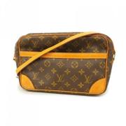 Pre-owned Fabric louis-vuitton-bags Louis Vuitton Vintage , Brown , Da...