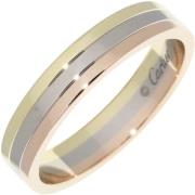 Pre-owned Metal rings Cartier Vintage , Gray , Dames