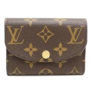 Pre-owned Canvas wallets Louis Vuitton Vintage , Brown , Dames