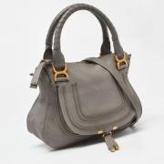 Pre-owned Leather handbags Chloé Pre-owned , Gray , Dames