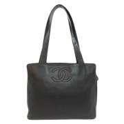 Pre-owned Fabric chanel-bags Chanel Vintage , Black , Dames