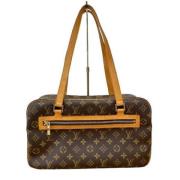 Pre-owned Canvas louis-vuitton-bags Louis Vuitton Vintage , Brown , Da...