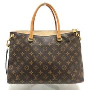 Pre-owned Canvas louis-vuitton-bags Louis Vuitton Vintage , Brown , Da...