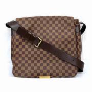 Pre-owned Canvas shoulder-bags Louis Vuitton Vintage , Brown , Dames