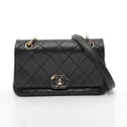 Pre-owned Fabric chanel-bags Chanel Vintage , Black , Dames