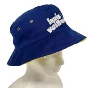 Pre-owned Fabric hats Louis Vuitton Vintage , Blue , Dames