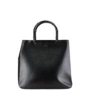 Pre-owned Leather gucci-bags Gucci Vintage , Black , Dames