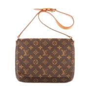 Pre-owned Canvas louis-vuitton-bags Louis Vuitton Vintage , Brown , Da...