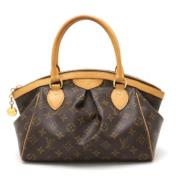 Pre-owned Canvas handbags Louis Vuitton Vintage , Brown , Dames