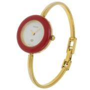 Pre-owned Glass watches Gucci Vintage , Yellow , Dames