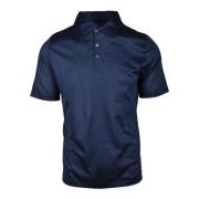 Katoenen Polo Shirt Ballantyne , Blue , Heren