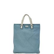 Pre-owned Canvas gucci-bags Gucci Vintage , Blue , Dames