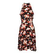 Damesjurk van Viscosestof Love Moschino , Multicolor , Dames