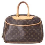 Pre-owned Canvas handbags Louis Vuitton Vintage , Brown , Dames