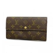 Pre-owned Fabric wallets Louis Vuitton Vintage , Brown , Dames