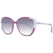 Paarse Cat Eye Zonnebril Guess , Purple , Dames