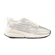 Casual sneakers met rubberen zool Diesel , White , Dames