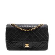 Pre-owned Fabric chanel-bags Chanel Vintage , Black , Dames