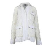 Overhemd Msgm , White , Dames