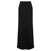 Asymmetrische wollen rok Philosophy di Lorenzo Serafini , Black , Dame...