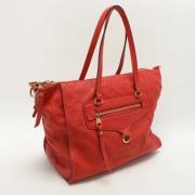 Pre-owned Leather louis-vuitton-bags Louis Vuitton Vintage , Red , Dam...