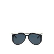 Amelia zonnebril met blauwe lenzen Saint Laurent , Black , Unisex