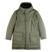 Technische Parka met Ademend Membraan Fay , Green , Heren