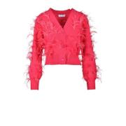 Roze Cardigan voor Dames Weili Zheng , Pink , Dames