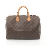 Pre-owned Leather louis-vuitton-bags Louis Vuitton Vintage , Brown , D...