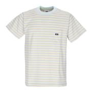 Gestreepte Zak Tee Pure Water T-Shirt Obey , Multicolor , Heren