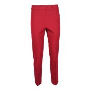 Elegante Viscose Blend Stretchbroek Pennyblack , Red , Dames