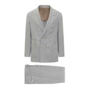 Vrijetijdsjurk in Pied-stof Brunello Cucinelli , Gray , Heren