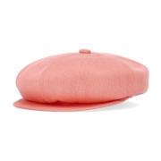 Perzikroze Ultralichte Stoffen Pet met Klep Kangol , Pink , Heren