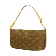 Pre-owned Fabric louis-vuitton-bags Louis Vuitton Vintage , Brown , Da...