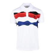 Polyester Polo Shirt Bikkembergs , White , Heren