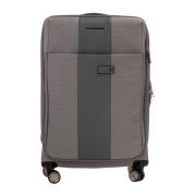 Uitbreidbare Unisex Trolley Tas Piquadro , Gray , Unisex