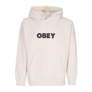 Premium Fleece Heren Hoodie Obey , Beige , Heren