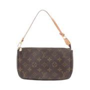 Pre-owned Canvas louis-vuitton-bags Louis Vuitton Vintage , Brown , Da...