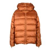 Piumino Twinset , Brown , Dames