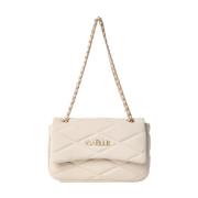 Ivoor Puffer Clutch Tas Gaëlle Paris , Beige , Dames