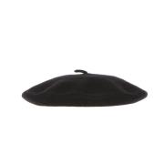 Zwarte Wollen Baret Hoed Kangol , Black , Heren