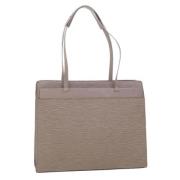 Pre-owned Leather louis-vuitton-bags Louis Vuitton Vintage , Beige , D...