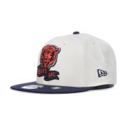 Chicago Bears NFL Cap Brim White New Era , White , Unisex