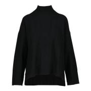 Vrije tijd Wollen Trui Max Mara , Black , Dames