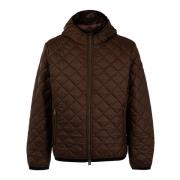 Heren Gewatteerde Winterjas Husky Original , Brown , Heren